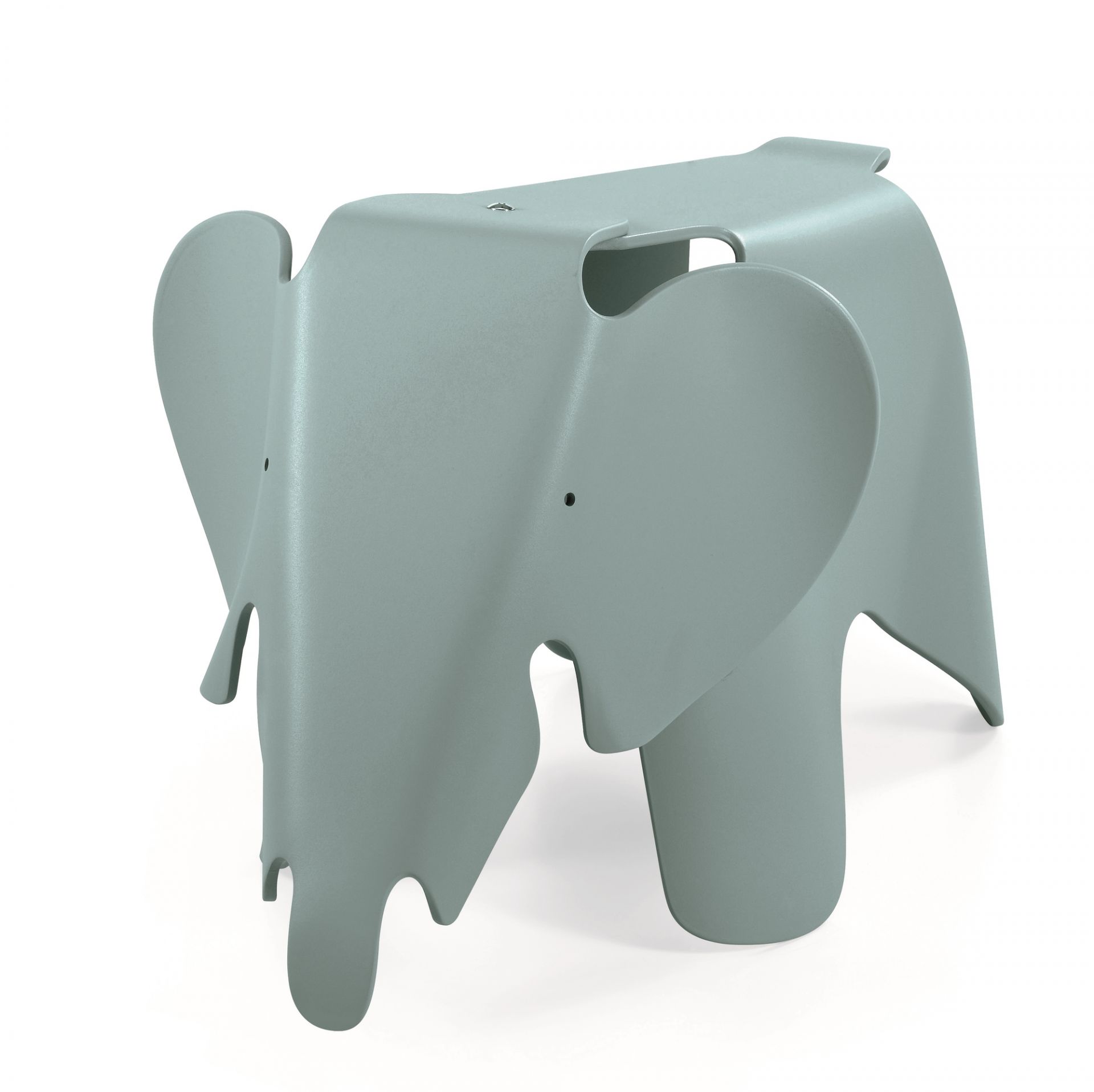 Eames Elephant Hocker eisgrau Vitra